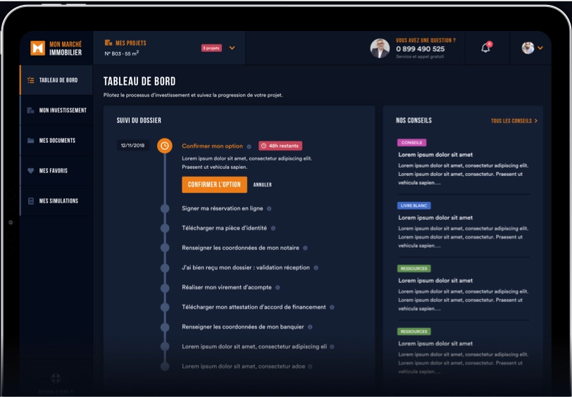 avantage mon marché immobilier